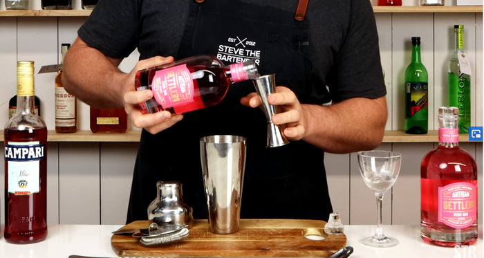 Steve the Bartender Cocktail Series: Jasmine Riff with Pink Gin