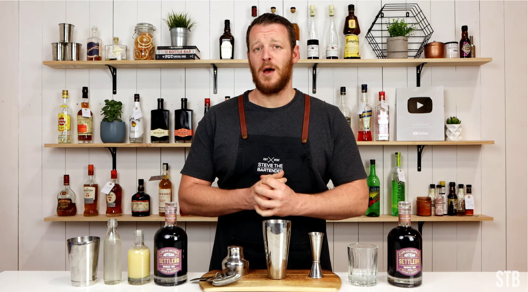 Steve the Bartender Cocktail Series: Shiraz Gin Sour