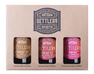 Settlers 3 x 200ml Gift Pack