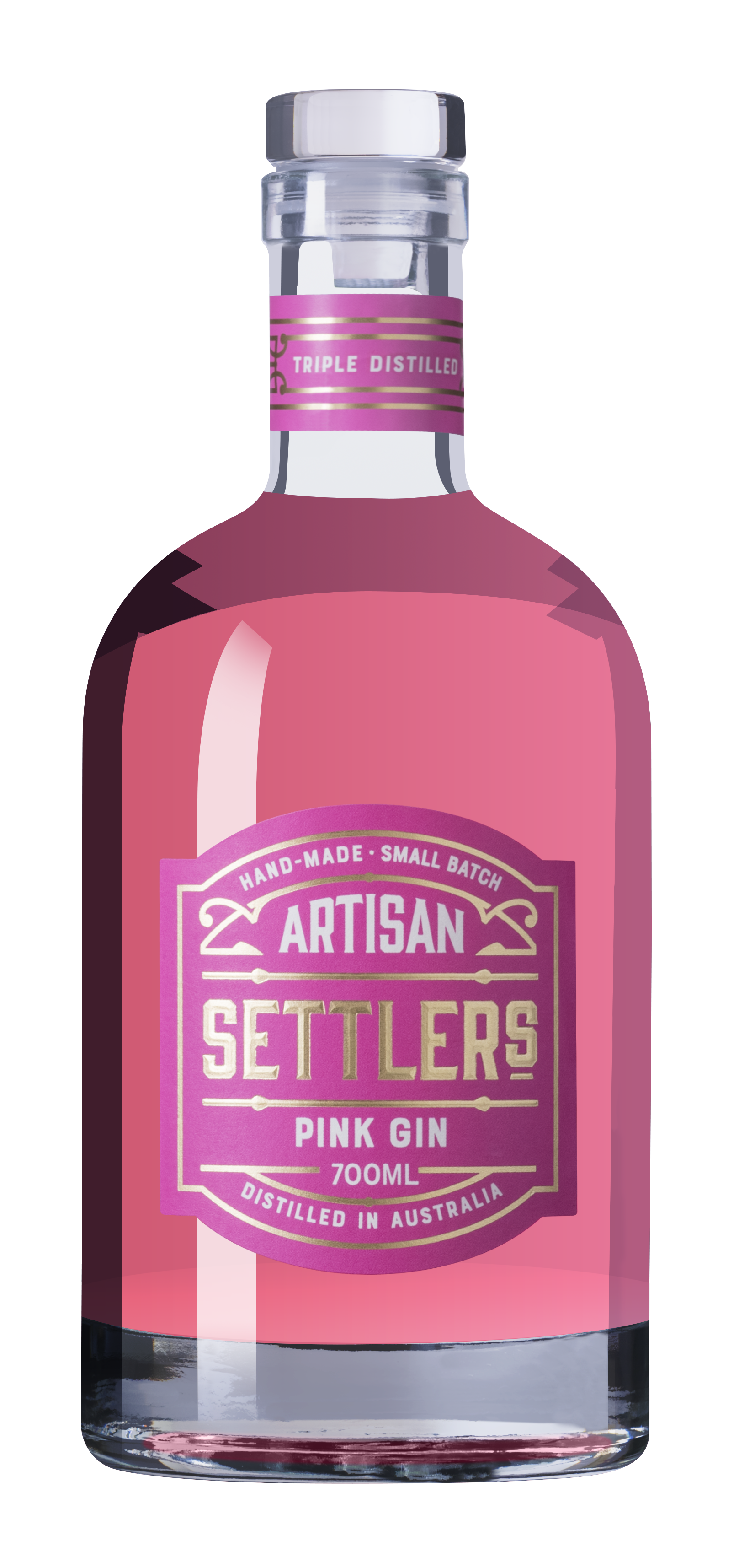 Settlers Pink Gin